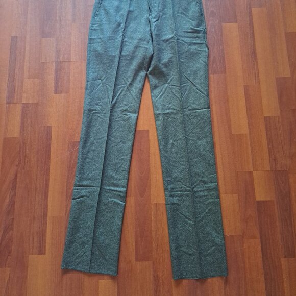 NEW 6 East Men's Green 100% Wool Pants Size 32 - Picture 3 of 16